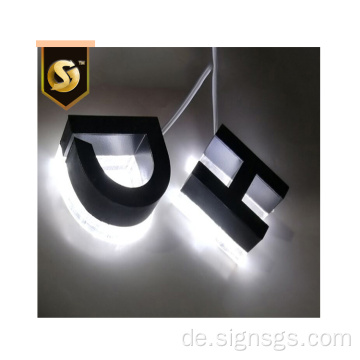 Urlaub Bunte Dekoration Indoor 3D Buchstaben LED-Licht